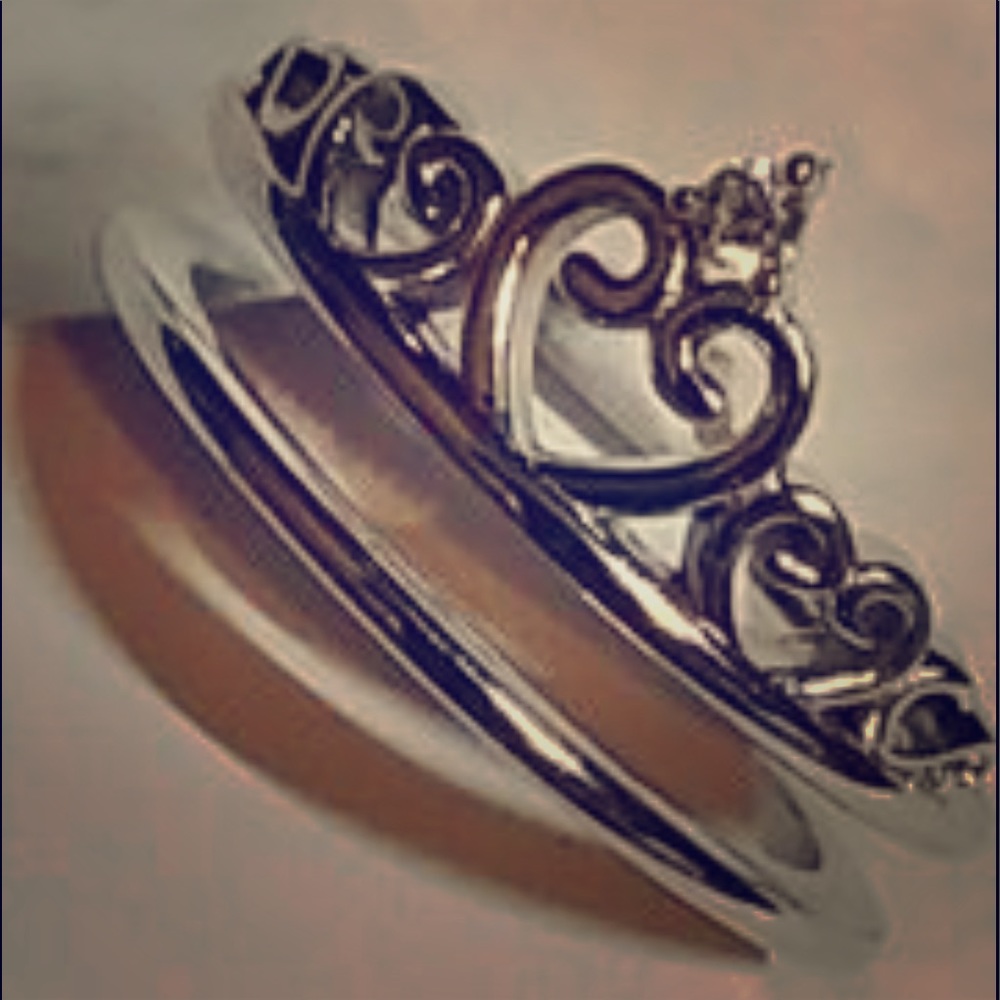 Sterling Silver Ring Crown fit for a Princess by U